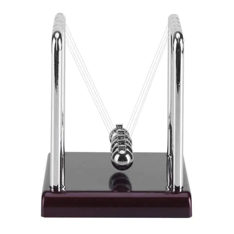 Newton Cradle Balance Steel Balls, 5 Balls Physics Science Pendulum Desk Toy, Home Decor Anti Stress Game Toy, Metal Pendulum Ball School Teaching Supplies, Steel Ball Balance Toy, Cool Office Decor and Tabletop Toys for Stress Relief Newton Cradle Balance Steel Balls, 5 Balls Physics Science Pendulum Desk Toy, Home Decor Anti Stress Game Toy, Metal Pendulum Ball School Teaching Supplies, Steel Ball Balance Toy, Cool Office Decor and Tabletop Toys for Stress Relief